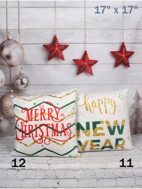 Holiday  Print Cushion & Filler